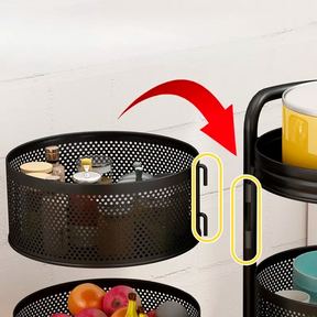 Llevá 2 y Pagá 1 - MetalRack 360° Organizador Multifunciones + Regalo Kit de Potes Herméticos