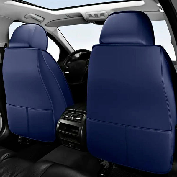 Funda Completa para Asientos de Auto en Cuero Legítimo + Juego de Alfombras Completo