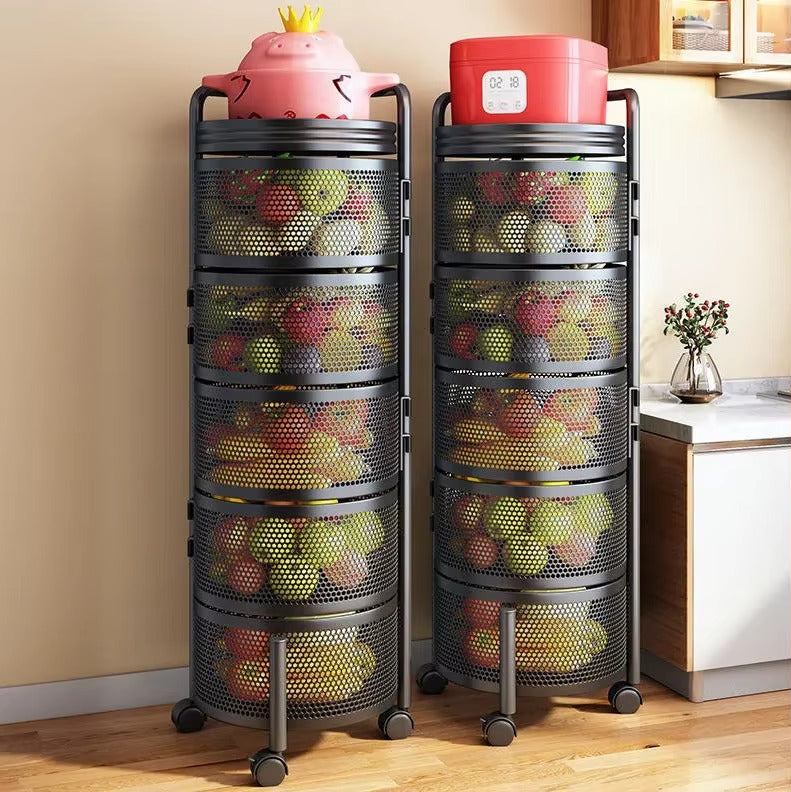 Llevá 2 y Pagá 1 - MetalRack 360° Organizador Multifunciones + Regalo Kit de Potes Herméticos